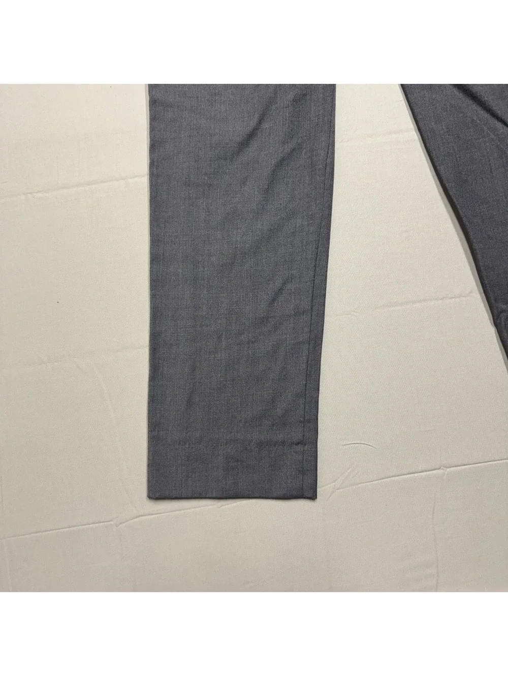 Joseph Abboud Mens JOE Custom Express Size 34 100% Wool Dress Pants Gray